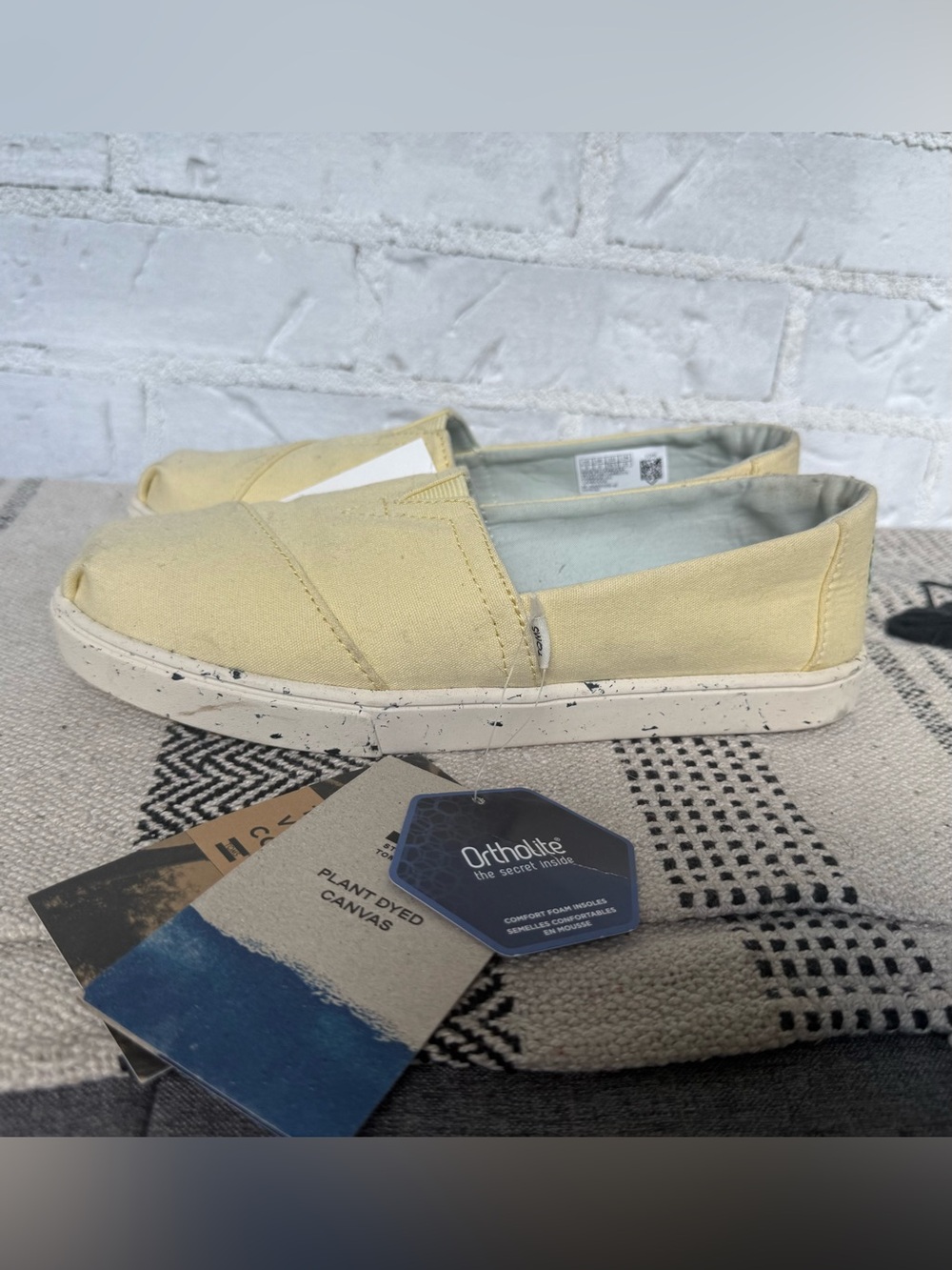 Women’s Slip-On Shoes Toms - Pale Yellow